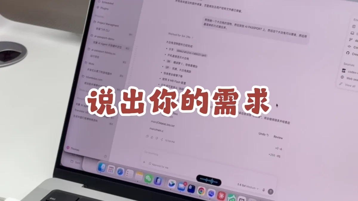 在 AI 编程 Agent 中描述 AI Passport 玩法需求