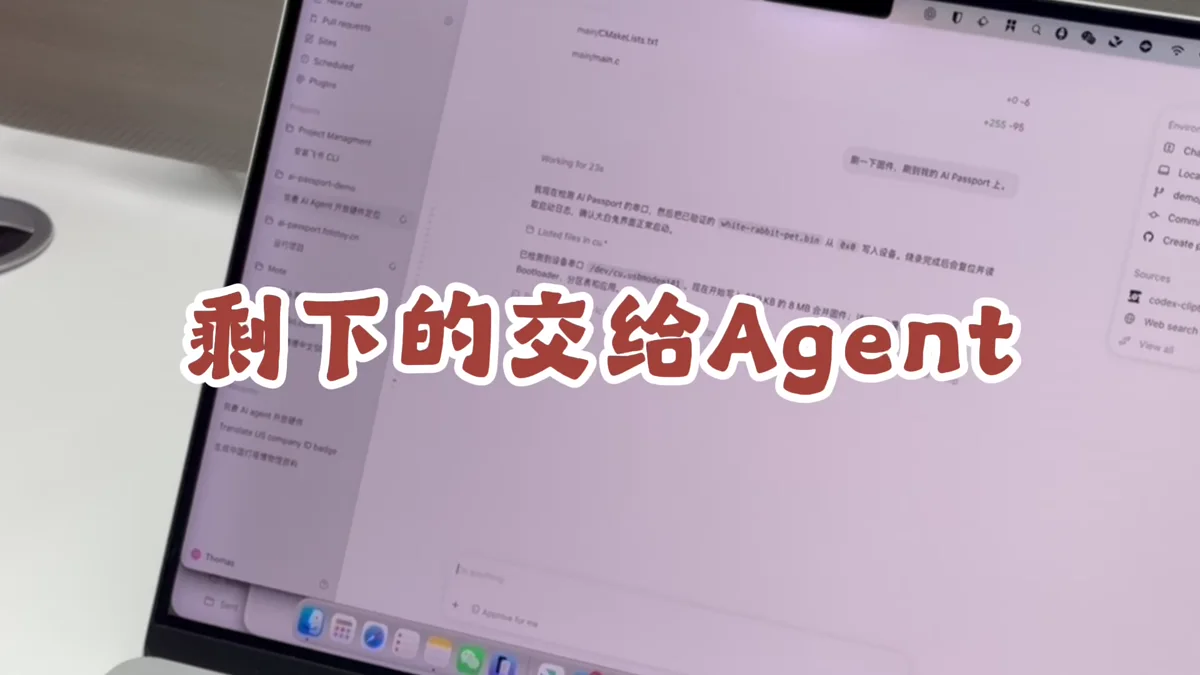 AI 编程 Agent 正在完成 AI Passport 项目