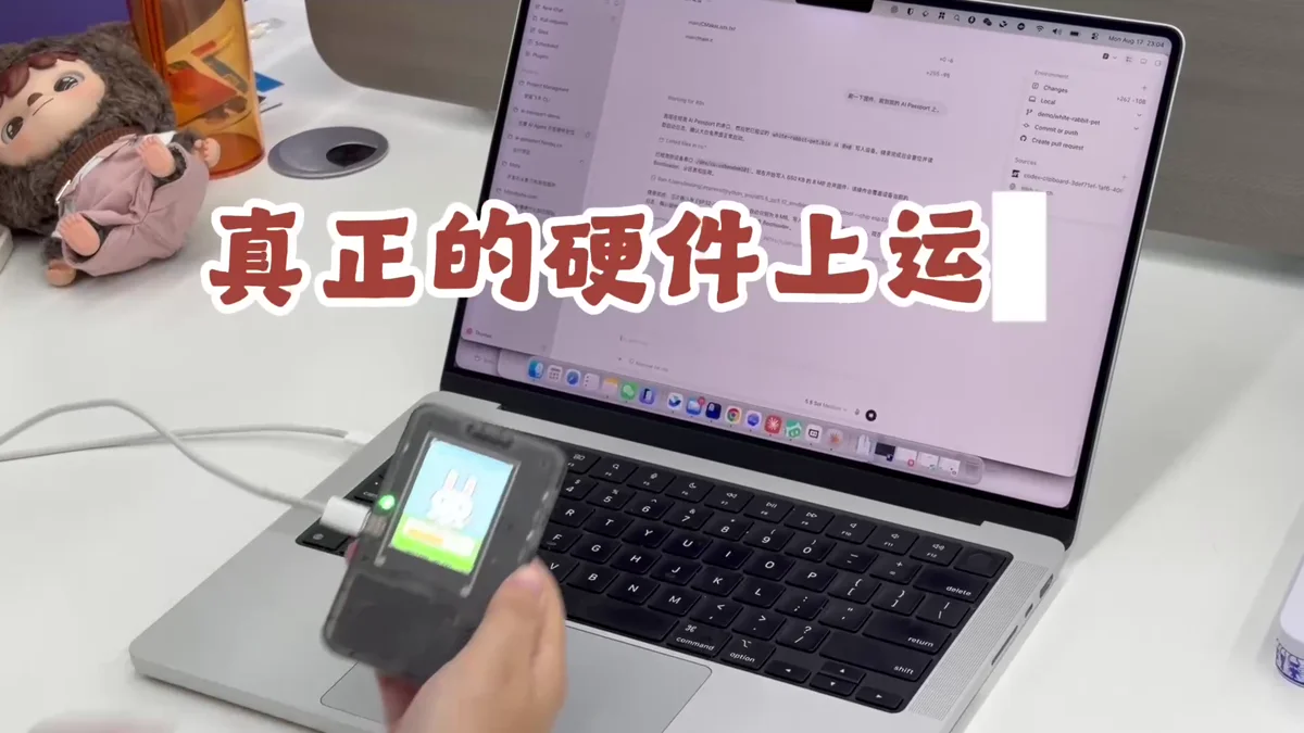 自定义玩法在真实 AI Passport 上运行
